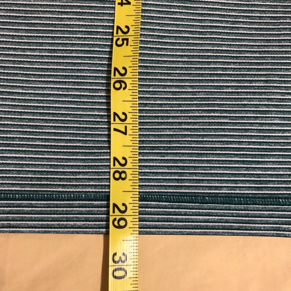 Adidas Climachill XL Polo Shirt Radley Run West Chester Green and White Stripe - Picture 9 of 9